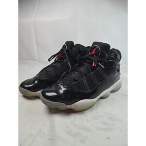 Nike Air Jordan 6 Rings 'Black Gym Red’ Men's Size 8